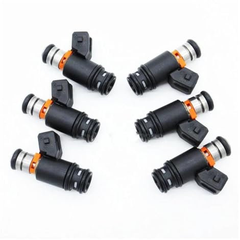 BIVOO Einspritzdüsen 6 Teile/los Kraftstoff Injektoren IWP022 FIT FÜR VW VR6 2.8 Euro Van FÜR Golf FÜR Jetta 805000348303 021906031D Einspritzdüse