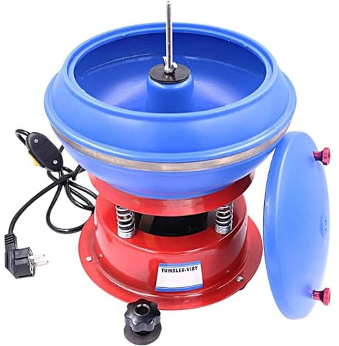 Qiang Vibromasseur Tumbler Argent Or Jade Bijoux Machine à Polir Outils D'orfèvre 8 Vibrant Gobelet Polisseuse Petit Jade Agate Bijoux Vibration Tambour Machine De Polissage