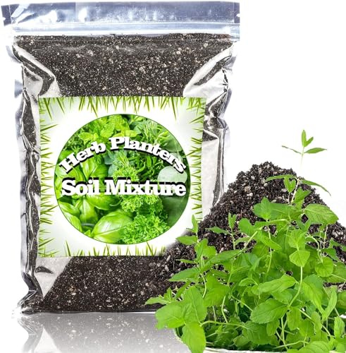 Bio-Pflanzerde-Mischung 10L, geeignet für alle kleinen Innen- und Außenbehälter, einschließlich Kräutern, Gemüse und Blumen