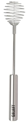 Tovolo Spring Whisk Stainless Steel 10 Inch Galaxy Coil Whisker for Cooking Blending Mixing Stirring Whipping Whisking and Beating, Easy to Clean Dishwasher Safe Frother Stirrer Blender Coil Whisk