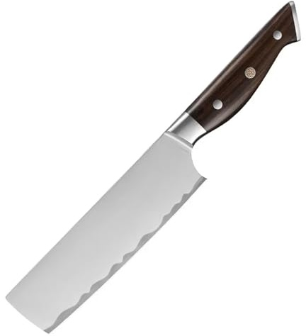 Coltello forgiato Coltello da salmone giapponese Coltello da sushi Coltello da carne Coltello da filetto di pesce Coltello da affettare crudo Coltello da sashimi Santoku(E/1pc)