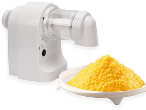 YUEHISY Electric Ice Shaver Machine, Ruhiger Betrieb Rasierte Eismaschine für den Heimgebrauch, Beinhaltet 4 Tassen und Deckel für Schneekegel, Slushies und Partygetränke