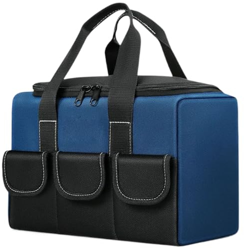 Werkzeug Aufbewahrungstasche Wasserdicht, Reise Werkzeugtasche, Reißverschluss Hardware Case Oxford Strapazierfähig Für Baustelle Elektro Auto Reparatur HVAC