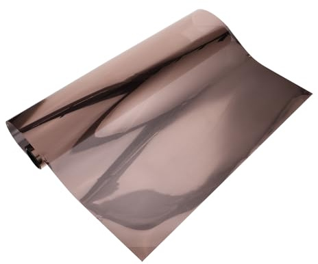 Cabilock Película para Ventanas Unidireccional 50Cm X 500Cm Film Solar Reflectante para Privacidad Diurna Película Opaca para Ventanas Interiores Que Bloquea Calor y Protege del Sol
