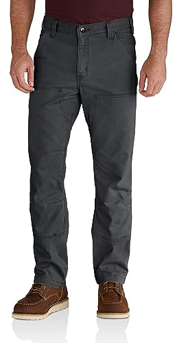 Carhartt Men's Relaxed Straight Rigby Double-Front Dungaree, Shadow, W34 x L34
