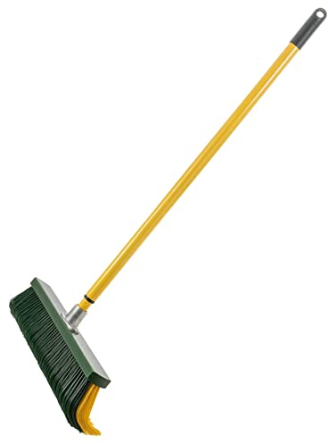 SIDCO Krallenbesen Spezialbesen Straßenbesen Haushalt Garten Besen Teleskopstiel 45cm