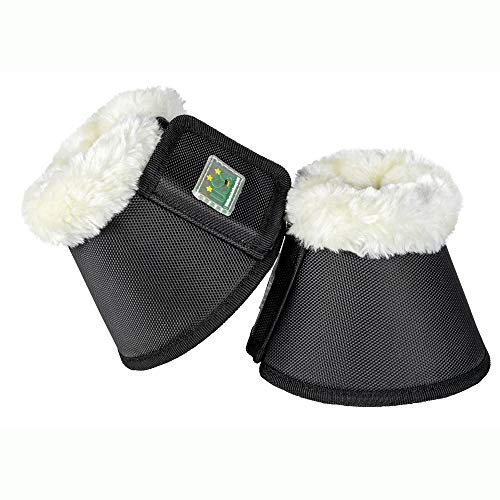 USG 14550028-100-304 Softe Hufglocke mit Neopren/Synthetischem Fell, Schwarz, Größe: M