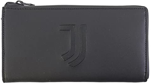 JUVENTUS FC Porta documenti Viaggio 131813 Accessori da Viaggio-Portafogli Uomo, 19.5 x 10 x 2 cm 170 Grammi, Nero