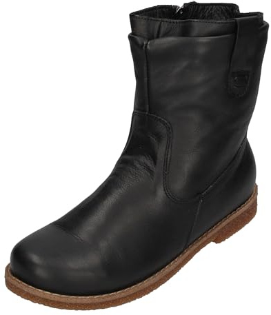 Andrea Conti Damen Stiefelette Boot besonderer Schaft Lasche flach 0342926