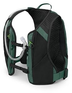 Osprey Escapist Velocity Trinkrucksack mit Hydrualics-Reservoir, 6 l, Tundra Green, S/M, Tundra Green, Small/Medium, Fahrrad-Trinkweste