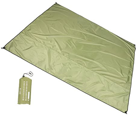 BESPORTBLE Outdoor Sonnenschutz Vielseitiger Camping Wetterfestes Eck Zelt Für Garten Und Strand Militärgrün Installieren