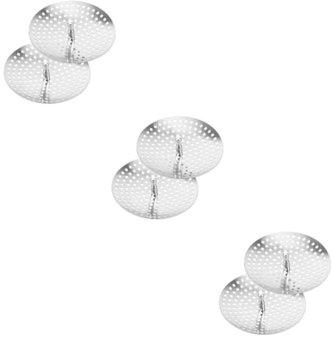 HOMSFOU 6pezzi Filtri Per Inossidabile Rifiuti e Residui Facile Per e Strainer Per Scarico Design Resistente e