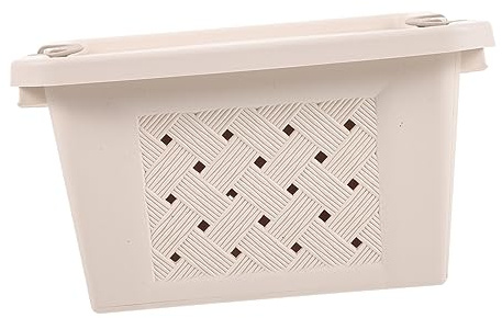 SOIMISS Box Cage for Carrier Capacity Pets Hamster with Pet Small Large Beige Portable and Easy to Clean Plastic Design Travel Suitable for Outdoor Use Transport