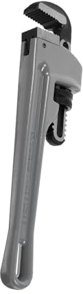 Alipis Llave Ajustable Herramienta de Plomería para Tuberías de 8 Pulgadas Ligera Aleación de Aluminio y Acero Cromovanadio Adecuado para Instalación y Mantenimiento