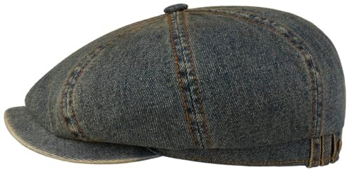 Stetson Hatteras Schirmmütze Vintage Denim Look Herren Herbst Winter