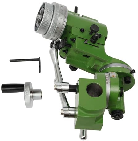 Universal Grinding Machine - Multifunctional Sharpening Stand for End Mills, Twist Drills, Lathe Cutters and Drill Bits with Adjustable Scales