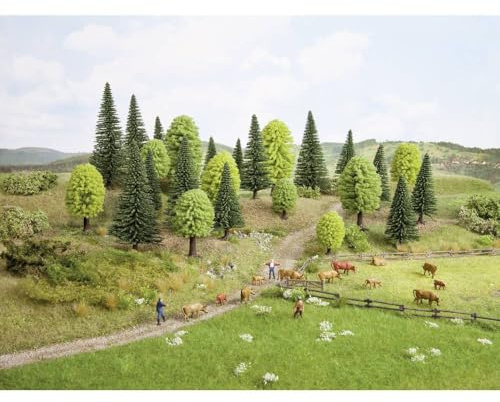 NOCH 26835 Assortiment darbres forêt mixte 50 à 140 mm 50 pc(s)