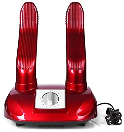 Mrzyzy Verticale Asciuga Scarpe Elettrico/Scaldascarponi per Scarpe, Scalda e Asciuga Scarpe con Asciuga Stivali Deodorante Timer Termostatico Asciuga Scarpe