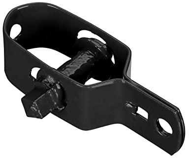 EMFA Drahtspanner Maschendrahtzaun Schwarz 10 Stück Länge 90mm Spanner für Maschendraht Zaundrahtspanner Zaunspanner