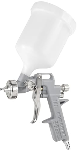 GAV Aerografo Semi Professionale Made in Italy (162A) Pistola a Spruzzo per Verniciare ad Aria Compressa con Serbatoio da 500ml