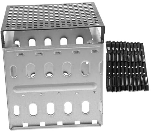 jojofuny 1satz Hard Disk Cage Mit Bracket Für Einfache Installation Langlebig Und Hitzebeständig Für Erweiterung Ihrer Speicherkapazität