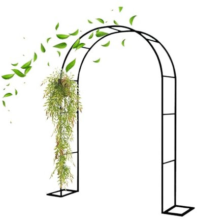 Garden Arch Trellis for Climbing Plants - Ideal for Roses, Wedding Decorations, and Events - Perfect for Pavilions, Lawns, and Courtyards - Durable and Stylish Outdoor Décor