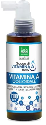 Vitamina A Coloidal. Es perfecta para rejuvenecer tu vision y piel. Complejo vitamínico. Vitaminas. Cada bote contiene 150ml. 1100 ppm. Vitamina A líquida sublingual.