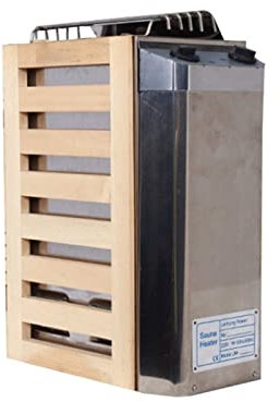 Calentador de sauna 3kw-3.6kw Sauna estufa casa calefacción horno generador de vapor sauna calentador inteligente control de temperatura sauna equipo Construcción duradera(IC,3KW)