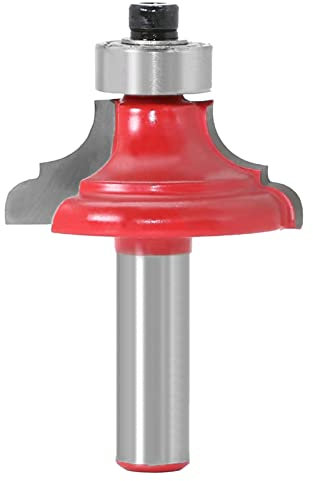 Fresa de mango de carburo sólido ， Fresa de madera con vástago de 8 mm, fresa de extremo recto, recortadora, limpieza, corte al ras