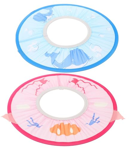 KOMBIUDA Shampoo-kappe Babyparty-hut Badehut Hut Für Babybad Hüte Für Babyparty Verstellbares Design Schutz Ohren Augen Beim