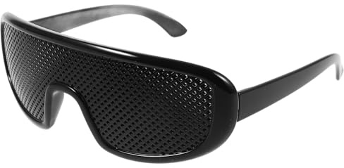 Holibanna Lochbrille Unisex Aus Leichtem Kunststoff Mit Stabilem Rahmen Kompakte Tragbare Brille Für Alltag Lesen Und Outdoor Aktivitäten