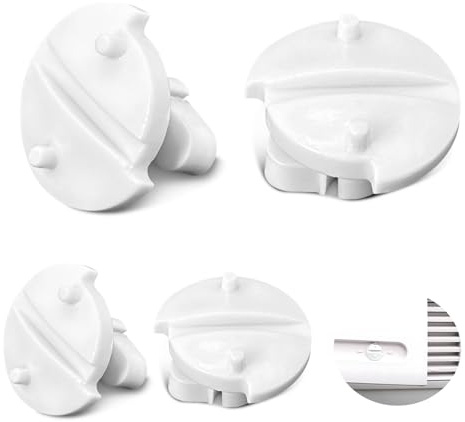 Clip de ventilation pour réfrigérateur Dometic - Vis de verrouillage pour grille d'aération L et couvercles d'hiver pour camping-cars - Clips de ventilation pour L100 L200 - Pièces de rechange pour