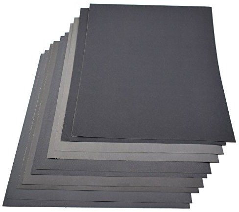 230 x 280 mm Graniglie miste 2 per 800/1000/1200/1500/2000 Carta vetrata Carta impermeabile asciutta/bagnata Confezione da 10