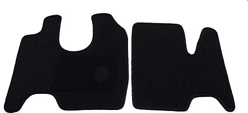 Mertex Automatte Autoteppich Premium schwarz 91002-P-S (2-teilig, dunkelrot)