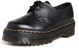 Dr. Martens 1461 Quad UK, Svart polerad slät, 38 EU