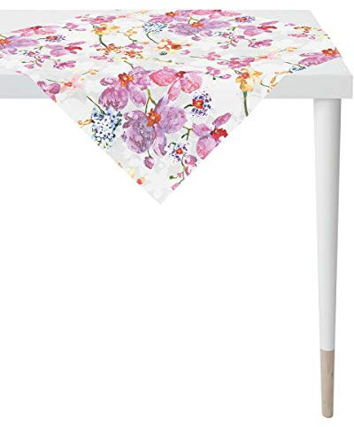 APELT Tischdecke Orchideen Rose Tischdecke 100x100 cm