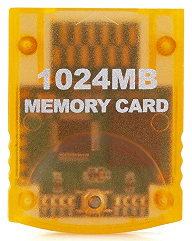RGEEK 1024MB(16344 Blocks) High Speed Game Memory Card Compatible for Nintendo Gamecube and Wii Console