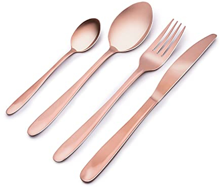 alpina 8711252254654 - Set di posate in acciaio INOX, 16 pezzi