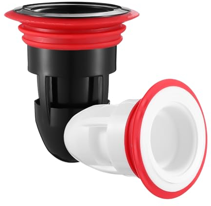 FAVOMOTO 2Pcs Bodenablaufkern Geruchsverschluss Bodenablauf Rubber Anti Odour Floor Drain Shower Waste Bathroom Suitable Kitchen Leakage Bodenablauf Dusche