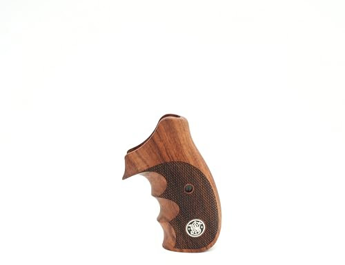 Deep Grips Marke Smith Wesson K/L/X – Griffe aus Palisander mit Rahmen und runder Spitze