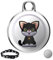 Rppiup GPS Tracker für Katzen Hunde, Mini GPS Tracker Hund Katze Ohne ABO, Wasserdicht Tracker Hund, Katzen Tracker, Live-Ortung, Haustier Tracker GPS für Katzen, Hunde, Kofferraum, Rucksack, Model A