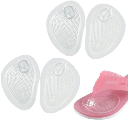 KEQAR JEYORZY 5 Paar Zehenschutz Flip Flop Gel String Sandalen Kissen Pad, Zehentrenner Schutz, Zehenschutz Silikon, Anti-Rutsch Flip Flops für Damen und Herren