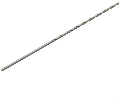Desiumite Extra Long for Hss Drill Bit 2565mm for Metal Wood Plastic PVC and Stainless Steel Compatible Having Electric Drills 160300mm Length Silver(3.5mm)(300mm-3.5)