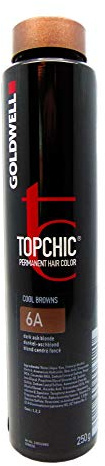 6A Dunkel-aschblonde Goldwell Topchic Cool browns can 250gr
