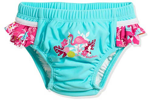Playshoes Pantalones de Pañales con Protección UV Unisex niños, Flamenco, 74-80