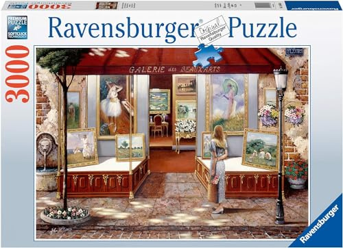 RAVENSBURGER 16466 Gallery of Fine Art 3000 Teile Puzzle für Erwachsene & Kinder ab 12 Jahren, 36 Stück