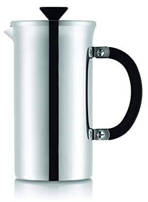 Bodum Tribute Kaffeebereiter aus Edelstahl, 100 ml, Chrom, 11352-16, Chrome