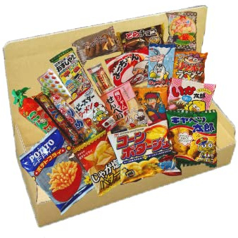 JapanSweet dagashi box 30 pièces Assortiment délicieux de confiserie et de bonbon japonais - Box Japonaise - Friandise japonaise -Dégustation japonaise - Idée de cadeau – Assortiment festif (20)