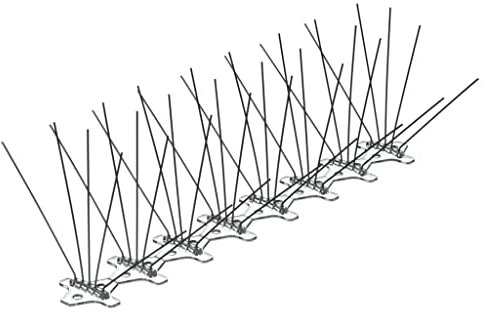 Lutte contre les nuisibles - Fournitures ménagères - Nature Anti Oiseaux Spikes 3 pcs 32x11x18cm 6060160