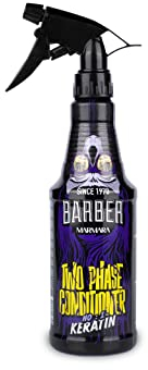 BARBER MARMARA Two Phase Conditioner Uomo No.1 Cheratina 500 ml | Leave in Hair Care Men | Anti Spliss | Profumo per capelli | Spray districante | Leave in condizionatore spray da uomo